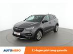 Opel Grandland X 1.2 Turbo Innovation | ZC56975 | (bj 2018), Stof, Gebruikt, 1199 cc, Met garantie (alle)