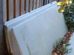 6 x polycarbonaat ca 2,5 meter lang., Doe-het-zelf en Verbouw, Platen en Panelen, Ophalen, Gebruikt