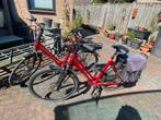 Set rode Stella fietsen maat L, Fietsen en Brommers, Elektrische fietsen, Ophalen