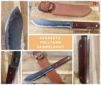 Herbertz Full Tang Sandelhout Mes – 5mm Staal incl foedraal, Ophalen of Verzenden, Nieuw