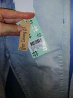 Indian bluejeans denim blauw + vakken en rips 164 nr 33537, Kinderen en Baby's, Kinderkleding | Maat 164, Broek, Indian Blue Jeans