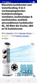 Klarstein aircooler 4 in 1., Ophalen, Ventilator met afstandsbediening, Zo goed als nieuw, Torenventilator
