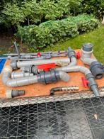 Diverse Buizen, Afvoer, UV Lamp, Pompen en Filterbak, Doe-het-zelf en Verbouw, Buizen en Afvoer, Ophalen, Gebruikt, Pvc, Overige typen