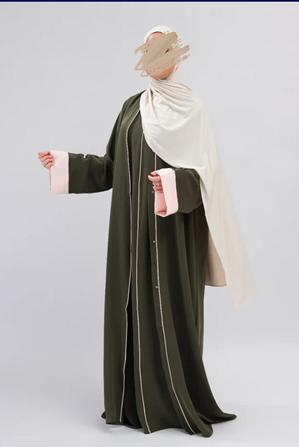 Nieuwe Sotra Kimono en abaya farha olive (S), Sotra, Verzenden, Nieuw, Maat 36 (S)