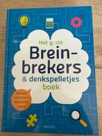 Het grote breinbrekers-en denkspelletjesboek, Ophalen of Verzenden, Zo goed als nieuw, Pierre Berloquin