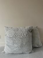 Grijze sierkussens 65x65, Ophalen of Verzenden, Zo goed als nieuw, Grijs, Vierkant