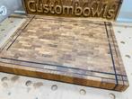 Unieke handgemaakte eindnerf snijplank, Custombowls, Ophalen of Verzenden, Info@custombowls.nl, Wagenberg