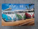Decopaneel VW Camper Beach, Ophalen, 50 tot 75 cm, Zo goed als nieuw, 75 tot 100 cm
