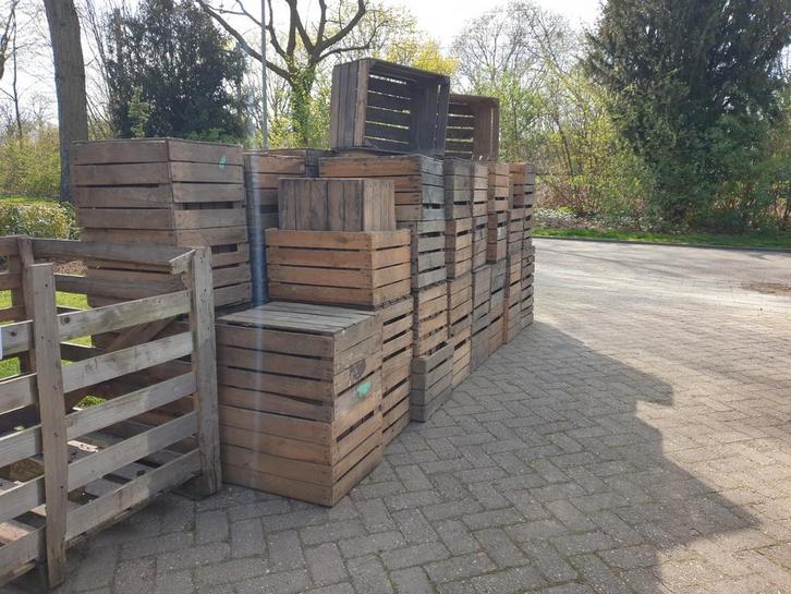 FRUITKISTEN 50X40X30 6,50, Tuin en Terras, Haardhout, Minder dan 3 m³, Ophalen