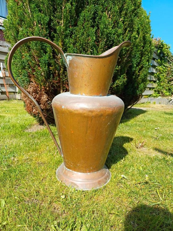 Authentieke Koperen Waterkan uit Oude Boeren Kaasmakerij, Antiek en Kunst, Antiek | Koper en Brons, Koper, Ophalen