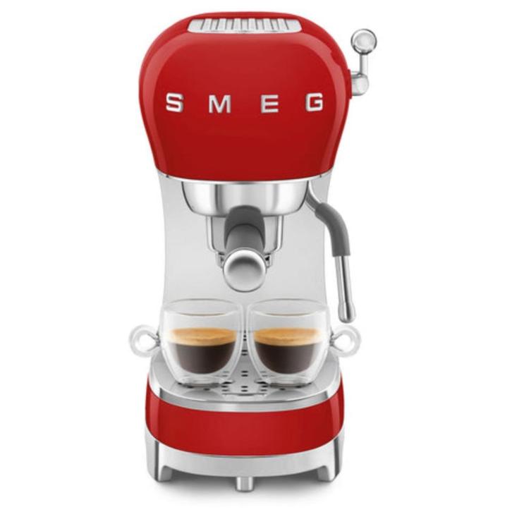 Smeg koffiemachine (nieuw in doos) EFC02rood, Witgoed en Apparatuur, Koffiezetapparaten, Nieuw, Gemalen koffie, Koffiebonen, Koffiepads en cups