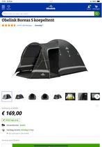 Obelink Boreas 5 koepeltent, Caravans en Kamperen, Tenten, Ophalen of Verzenden, Zo goed als nieuw