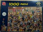 Jan van Haasteren - Stujldansen (1000), Ophalen of Verzenden, Meer dan 1500 stukjes, Zo goed als nieuw, Legpuzzel