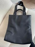 Nieuwe leren tote tas - nooit gedragen!, Sieraden, Tassen en Uiterlijk, Tassen | Damestassen, Ophalen of Verzenden, Nieuw, Zwart
