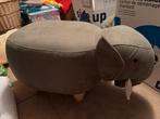 Poef olifant en neushoorn, Huis en Inrichting, Ophalen, Minder dan 50 cm, Rond, Minder dan 50 cm