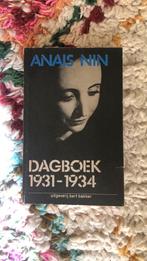 Dagboek 1931-1934 Anaïs Nin, Ophalen of Verzenden, Zo goed als nieuw, Nederland