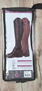 QHP Paardrij chaps bruin, Dieren en Toebehoren, Paardrijkleding, Ophalen of Verzenden, Dames, Schoeisel, Nieuw