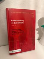 Nieuw Rechtshandeling en Overeenkomst - 10e druk, Ophalen of Verzenden, Beta, Nieuw, WO
