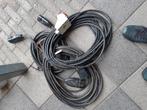 3 Stuks 4 aderige kracht kabels van 4x2.5 mm, Ophalen of Verzenden, Gebruikt, Kabel of Snoer