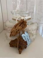 Mooi wi dlicht met bontje, Huis en Inrichting, Ophalen of Verzenden, Overige kleuren, Glas, Minder dan 50 cm