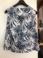 Top Vera Jo, maat L, blauw/wit/ beige, Ophalen of Verzenden