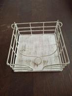 Vintage Servettenhouder - Stijlvol en Praktisch!, Ophalen of Verzenden, Gebruikt