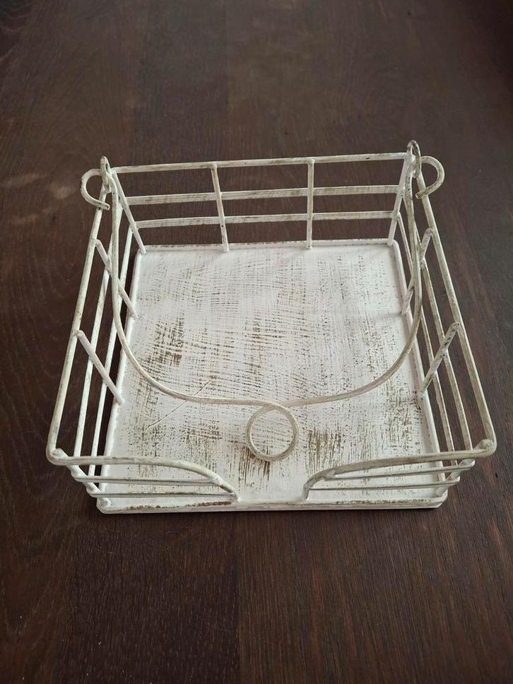 Vintage Servettenhouder - Stijlvol en Praktisch!, Huis en Inrichting, Keuken | Keukenbenodigdheden, Gebruikt, Ophalen of Verzenden