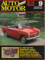 AMK 9 1993 : Autobianchi Bianchina Cabrio - Moto Guzzi M6, Gelezen, Algemeen, Auto Motor Klassiek, Ophalen of Verzenden