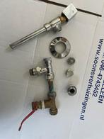 Radiator kraan / aansluiting set, Ophalen of Verzenden, Zo goed als nieuw, Kraan