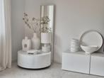 Fiber clay beton ciré bijzettafel 80x80x32 Loods 5 VT Wonen, Huis en Inrichting, Ophalen, Zo goed als nieuw, Rond, Loftloft VT Wonen