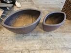 Potten donkerpaars/bruin, Ophalen, Nieuw, Overige vormen, 40 cm of meer