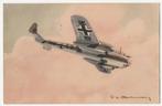 Luchtvaart 2e W.O.   Dornier 215.  Illustrateurs., Verzamelen, Verzenden, 1940 tot 1960, Ongelopen, Overige thema's