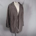 Mooie grijsbruinige lange damesblouse.Mt 54.Merk Miss Etam, Kleding | Dames, Grote Maten, Bruin, ., Blouse of Tuniek, Ophalen of Verzenden