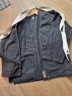 Judo karate pak zwart inclusief losse band wit in grote maat, Zwart, Vechtsport, Maat 56/58 (XL), Ophalen of Verzenden