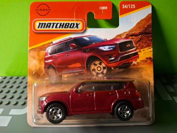 Matchbox 54 - 2022 Infiniti QX80 [rood] 1/64 MIB beschikbaar voor biedingen