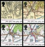 ENGELAND 1991 Landkaarten, Michel: 1363-66, Postfris., Verzenden, Postfris