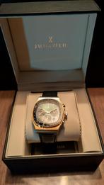 Jacob Zech Florence Z3.1535.008 herenhorloge, Sieraden, Tassen en Uiterlijk, Horloges | Heren, Overige merken, Leer, Staal, Polshorloge