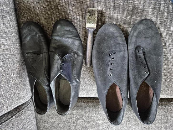 Dansschoenen, Latin en Ballroom, en "Latin" broek en krabber, Sport en Fitness, Dansen, Gebruikt, Overige typen, Ophalen of Verzenden