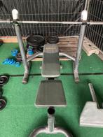 curl stang en Dumbbell +diverse gewichten, Sport en Fitness, Fitnessmaterialen, Ophalen, Gebruikt, Rug, Dumbbell