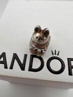 Pandora bedel poes, Ophalen of Verzenden, Zo goed als nieuw, Zilver, Pandora