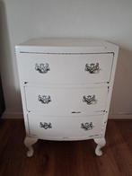 Mooie brocante buikkastje, Huis en Inrichting, Ophalen, 50 tot 100 cm, Zo goed als nieuw, 3 of 4 laden