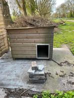 Kennel met nachthok, 110 cm of meer, Gebruikt, Ophalen of Verzenden, 100 cm of meer