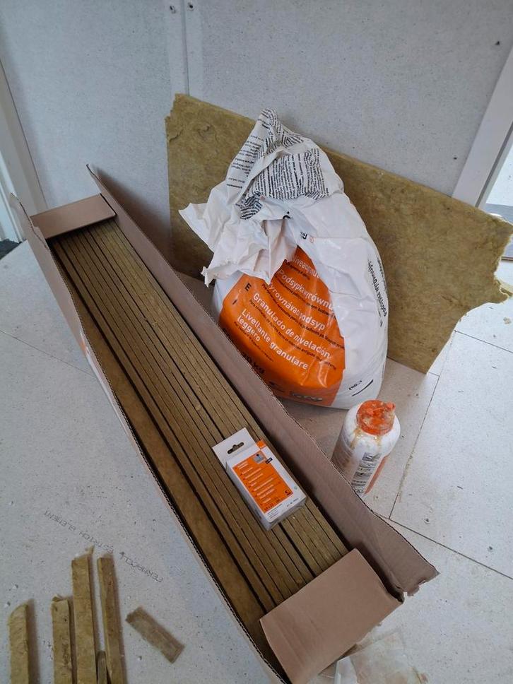 Fermacell Randstroken + Schroeven, Lijm, Granulaat, Doe-het-zelf en Verbouw, Isolatie en Afdichting, Nieuw, Overige materialen