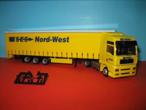 SES  Nord-West  MAN  tga  AWM, Hobby en Vrije tijd, Modelauto's | 1:87, Nieuw, Bus of Vrachtwagen, AWM, Ophalen of Verzenden
