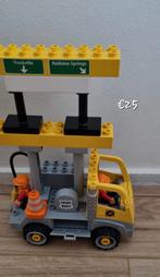 Grote Lego Duplo werkvervoerwagen met diverse items, Ophalen of Verzenden, Duplo