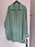Losvallende blouse, Groen, Maat 42/44 (L), Reverse, Ophalen of Verzenden