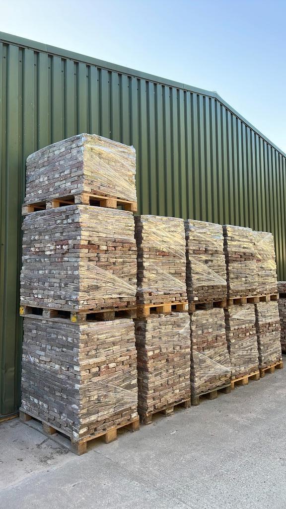 Partij Vechtformaat / Hilversums formaat metselsteen 6000 st, Doe-het-zelf en Verbouw, Metselstenen, Gebruikt, Bakstenen, Ophalen