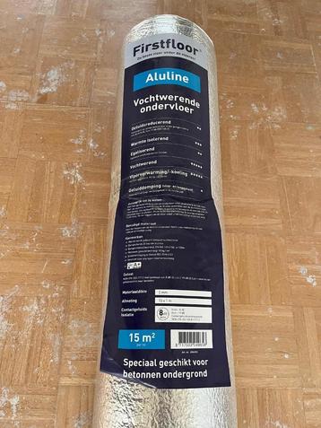 Vochtwerende ondervloer - 2 rollen a 15 meter beschikbaar voor biedingen