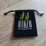 Otazu Dark Moss oorbellen met Swarovski (Nieuw), Sieraden, Tassen en Uiterlijk, Met kristal, Overige materialen, Hangers, Nieuw