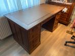 Bureau van hout, handgemaakt met 8 lades, Antiek en Kunst, Ophalen